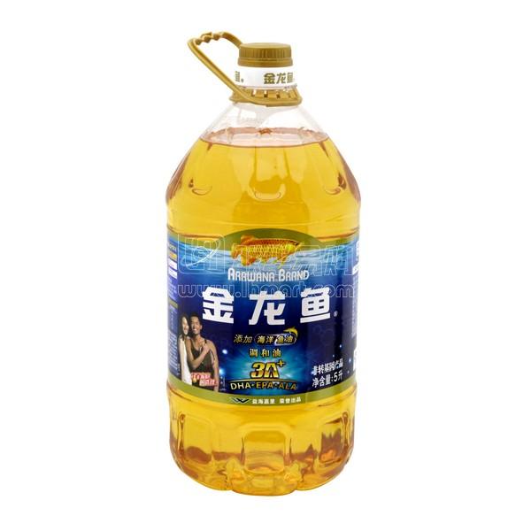 金龙鱼深海鱼油调和油5l